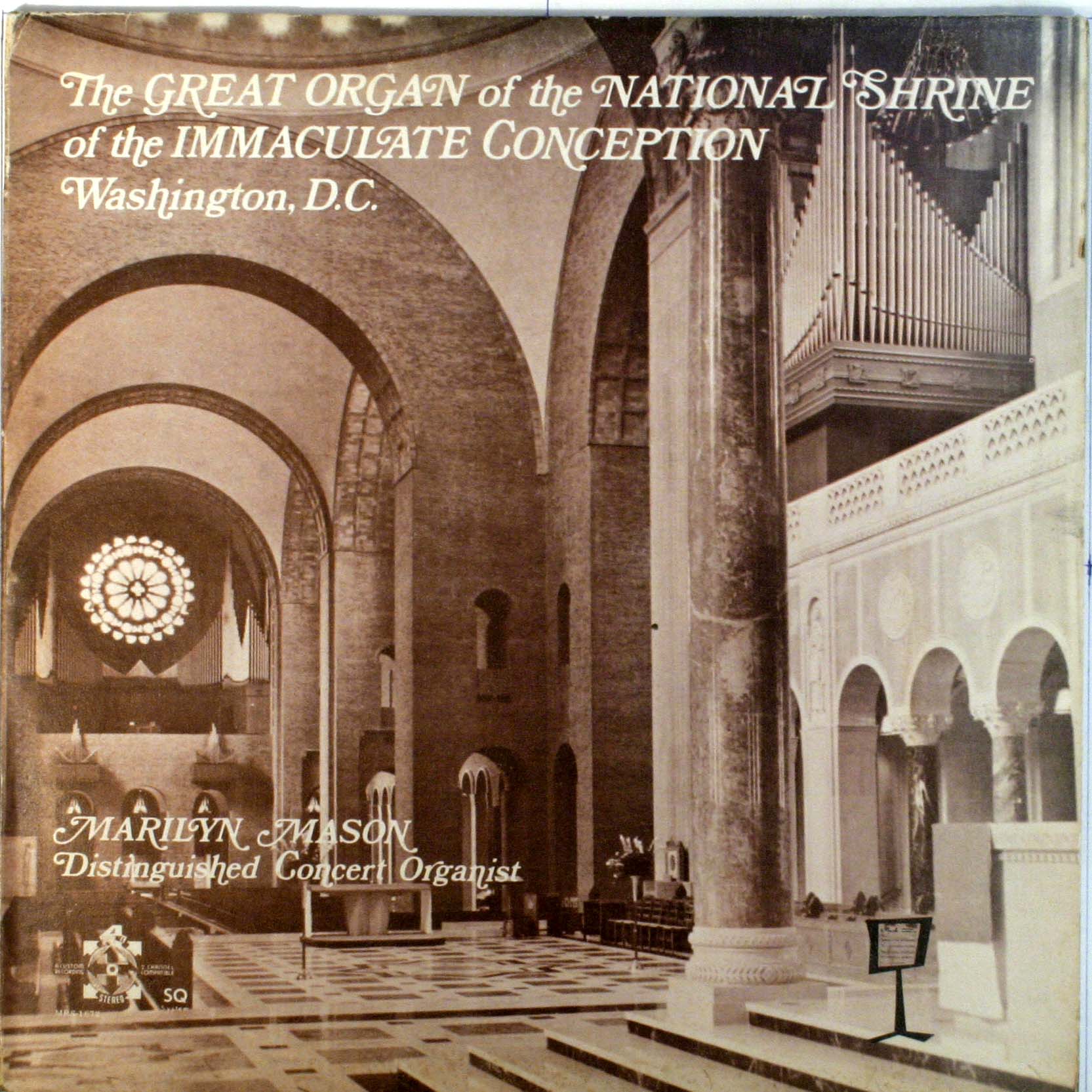 The Great Organ Of The National Shrine Of The Immaculate Conception