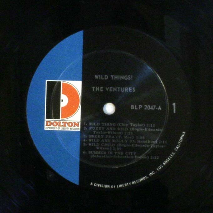 The Ventures Wild Things LP USA Dolton VG+/VG+